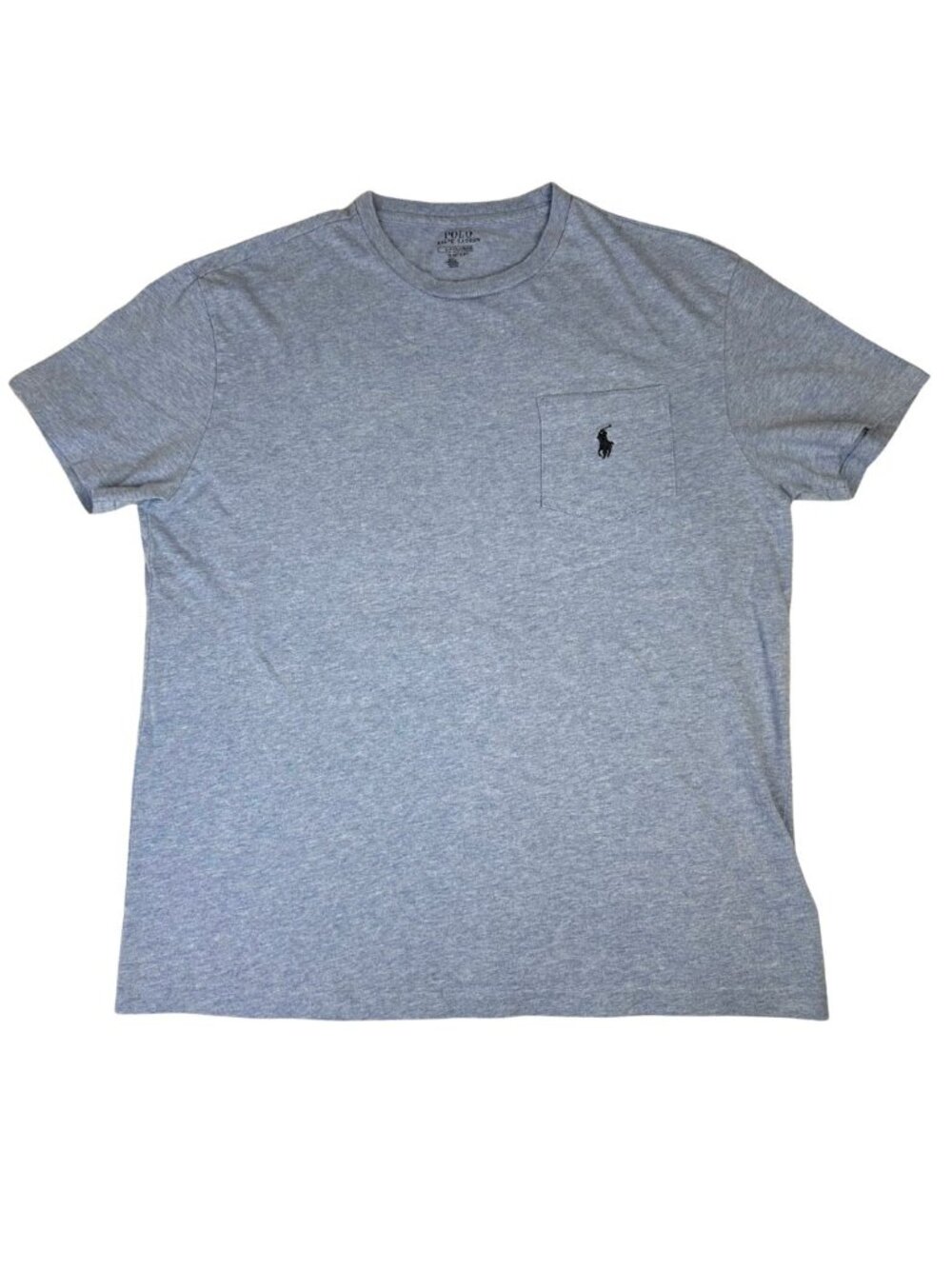 Polo Ralph Lauren Classic Fit Pocket T-Shirt Men's Small Blue Cotton Pony